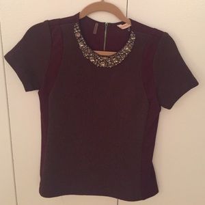 Rebecca Taylor Embellished Top